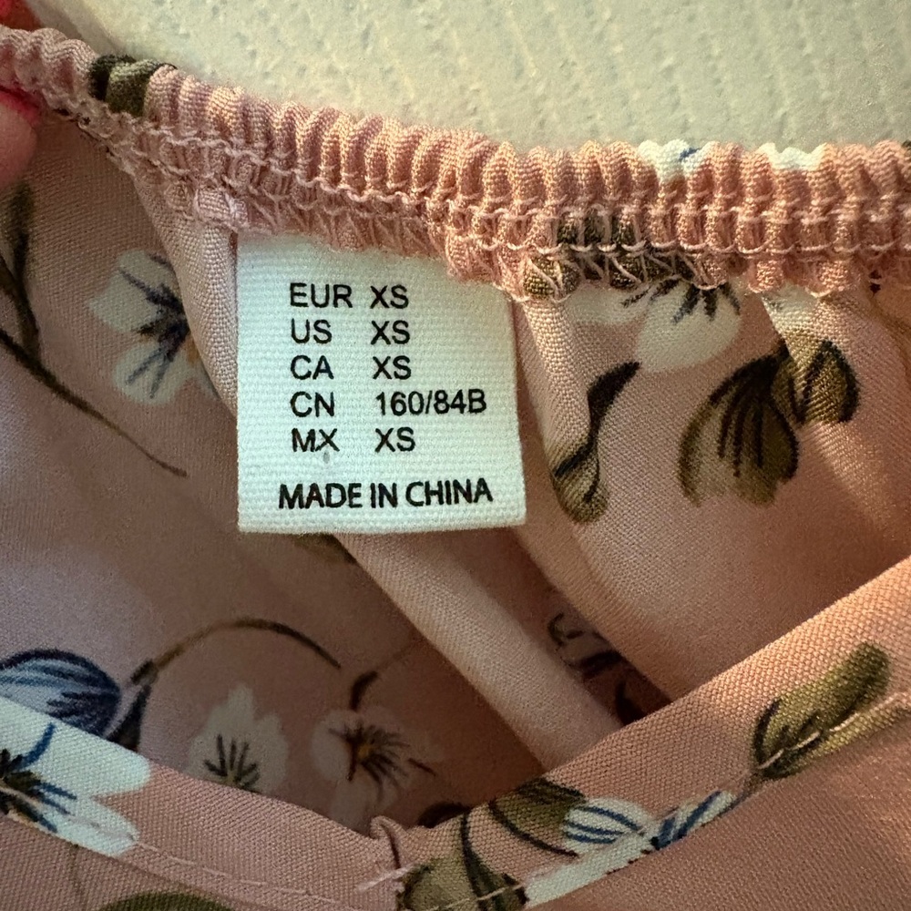 Floral Pink Sundress - Picture 3 of 4